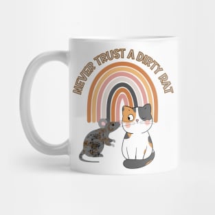 Never Trust a Dirty Rat Mug